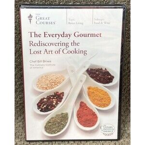 The Great Courses Everyday Gourmet Rediscovering Lost Art of Cooking 4-DVD Set